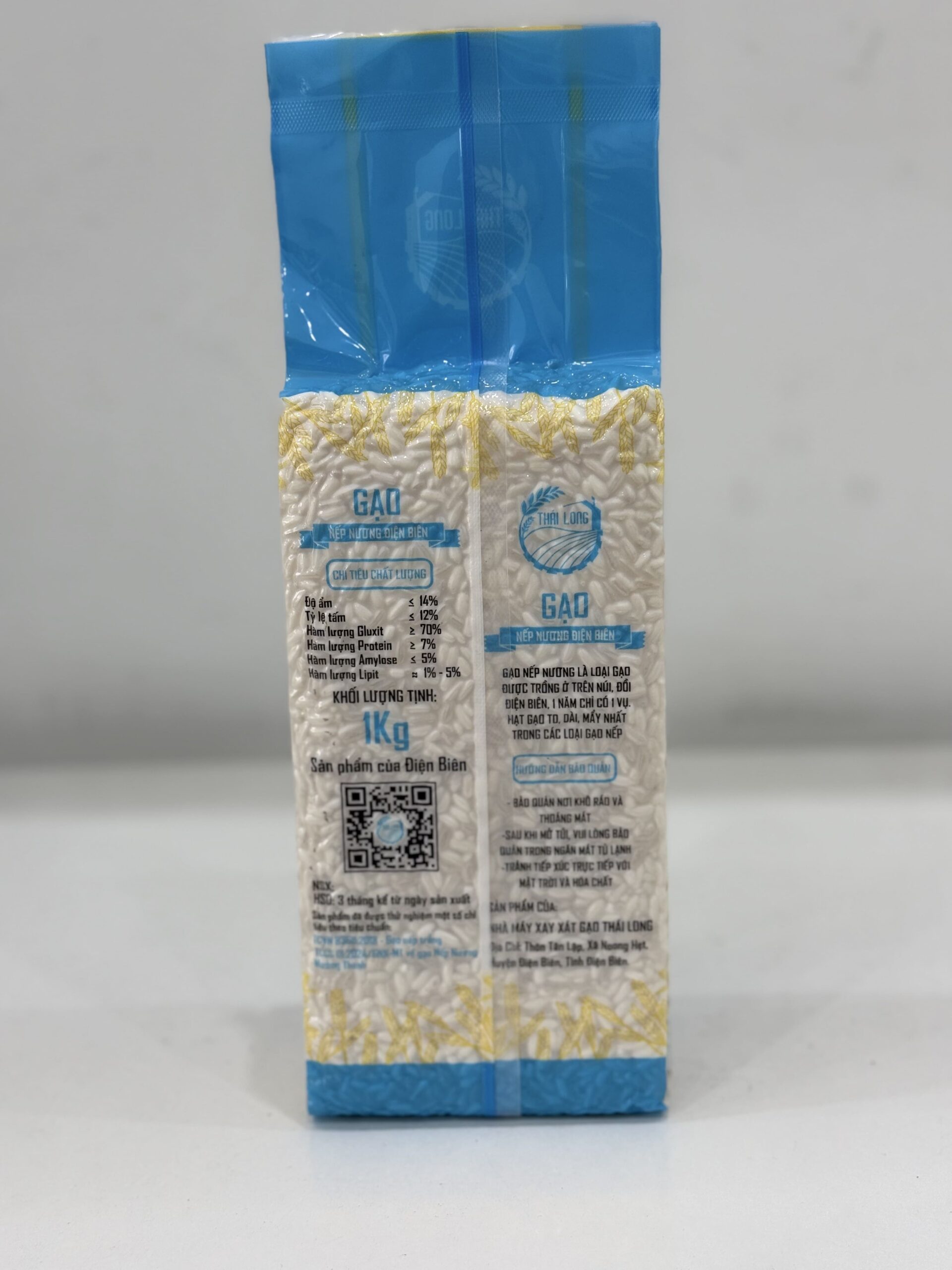 Gạo nếp nương bản mường Điện Biên túi 1kg - Ảnh 4